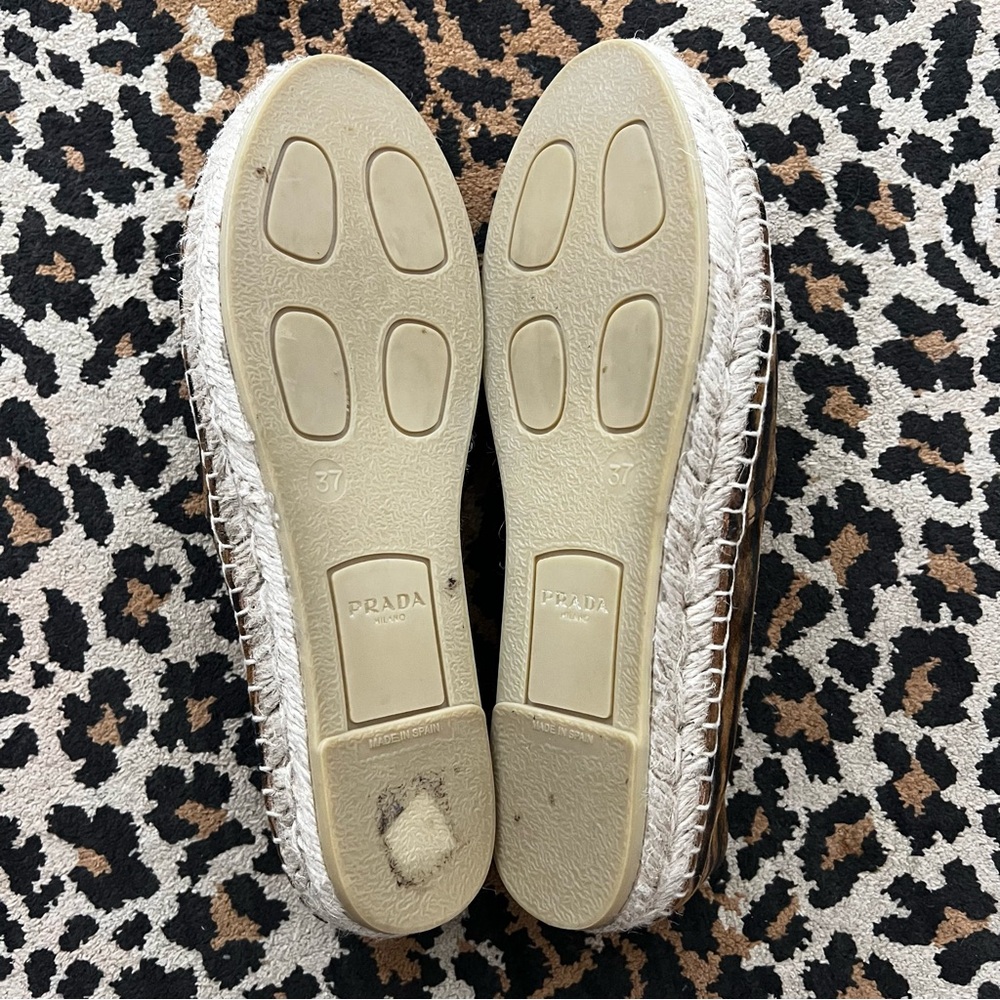 Prada leopard espadrilles - Picture 2 of 4